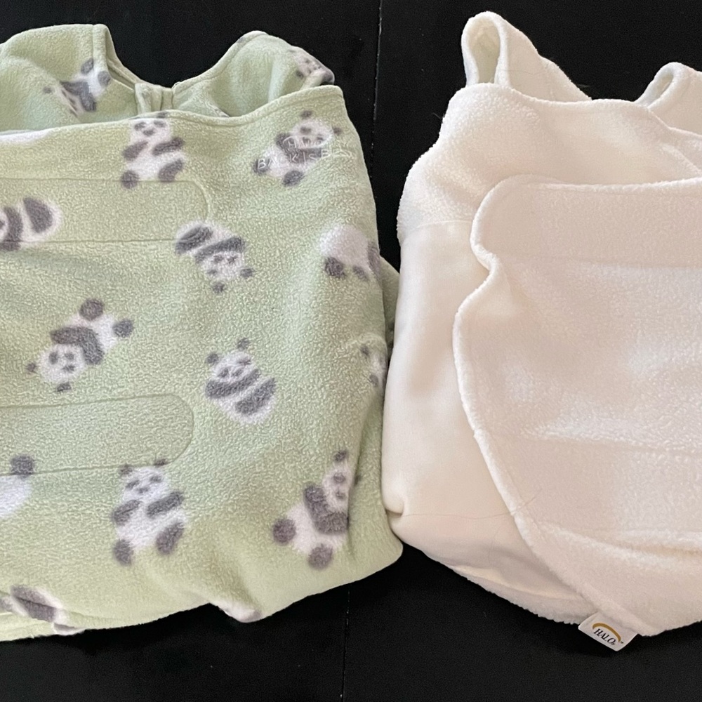 Halo Newborn Micro Fleece 3 Way Sleep Sacks (Set of 2)